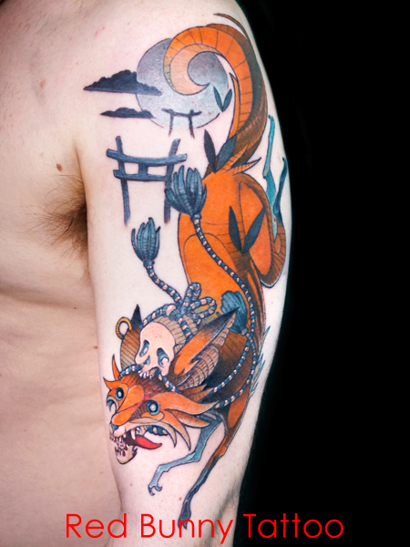 ρ@ׁ@Lcl ^gD[fUC fox tattoo
