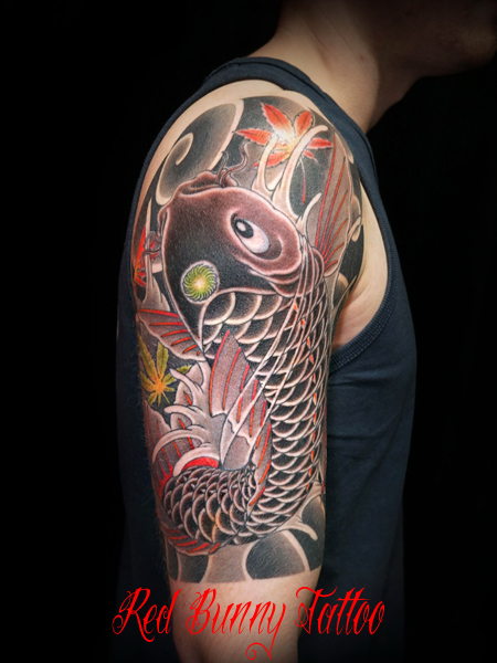彫富貴4 東京 吉祥寺 Redbunnytattoo 刺青 和彫りのデザイン紹介