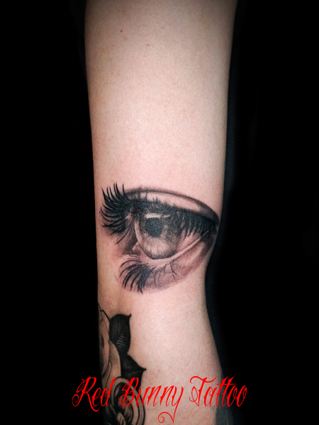  ^gD[fUC eye tattoo