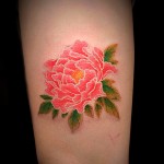 牡丹　　　（刺青 タトゥー tattoo　画像 デザイン)