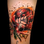 バラ rose   （刺青  タトゥー tattoo　画像 デザイン)