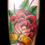 バラ rose   （刺青  タトゥー tattoo　画像 デザイン)