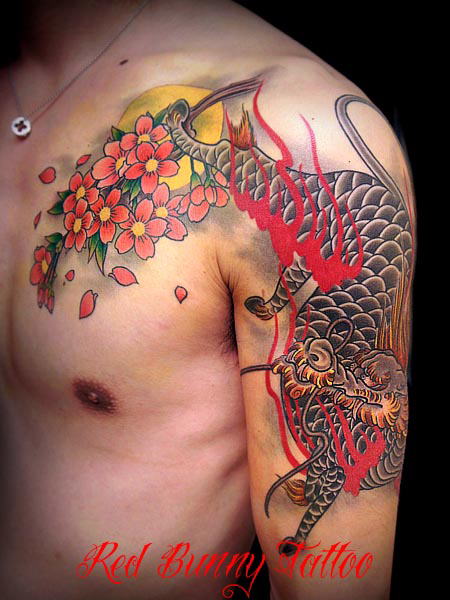 麒麟,刺青,タトゥー,tattoo,画像,デザイン,和彫り