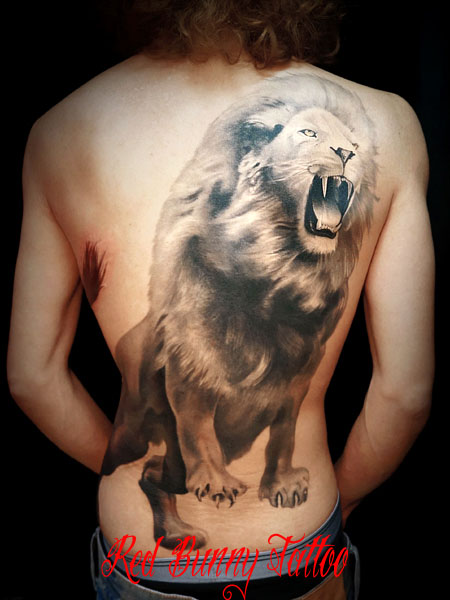 ライオン,タトゥー,tattoo,画像,デザイン