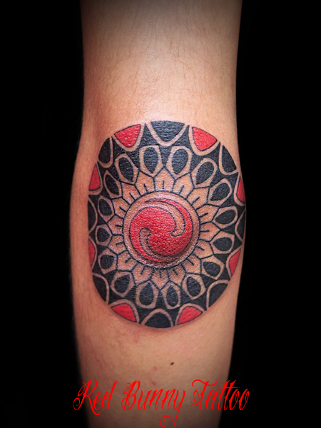 円形トライバル タトゥーデザイン tribal tattoo