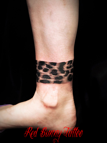 ヒョウ柄 タトゥーデザイン leopard tattoo
