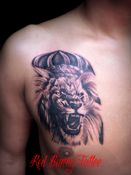 ライオンのタトゥーデザイン  Lion tattoo