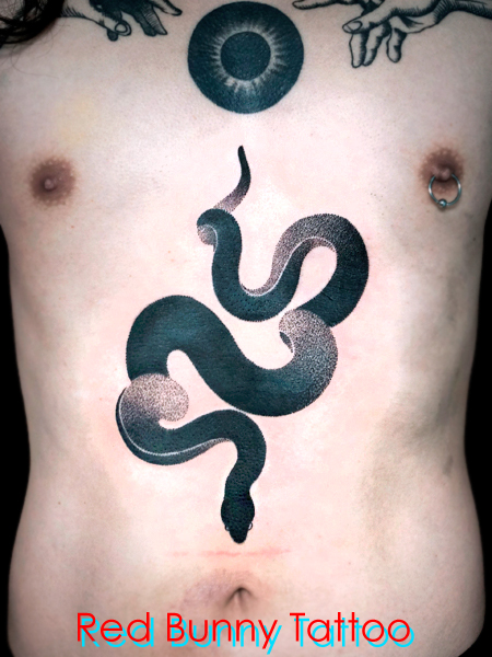 蛇・ヘビのタトゥーデザイン　東京　吉祥寺　彫師