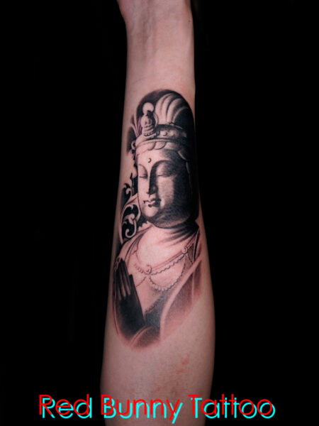 仏像のタトゥーデザイン　仏陀・観音・仏教・buddha tattoo
