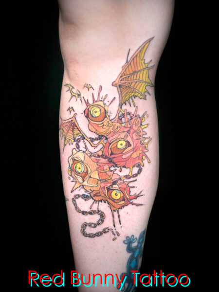 マグヌスのモンスタータトゥーデザイン　creature/monster/tattoo