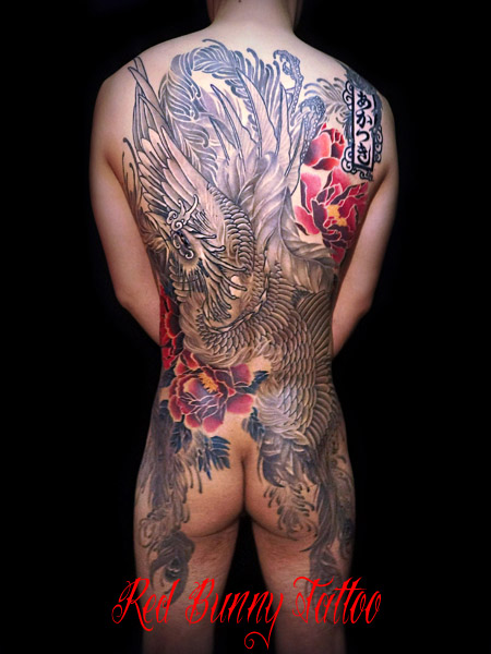 女性彫師 あかつき 刺青 和彫りの画像 デザイン紹介