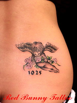 Girl Tattoo 2 東京のタトゥースタジオ 吉祥寺 Red Bunny Tattoo Girl 女性向けのデザイン 画像 ワンポイント