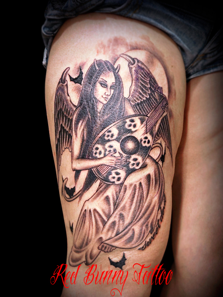 彫富貴 タトゥーデザインの紹介 東京 吉祥寺 Redbunnytattoo