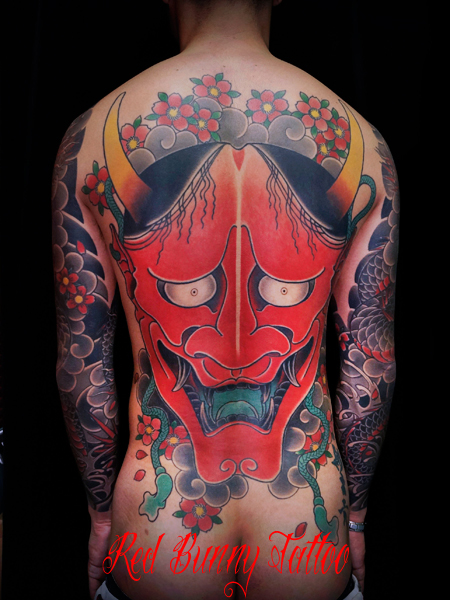 ʎ h a w   hannya mask