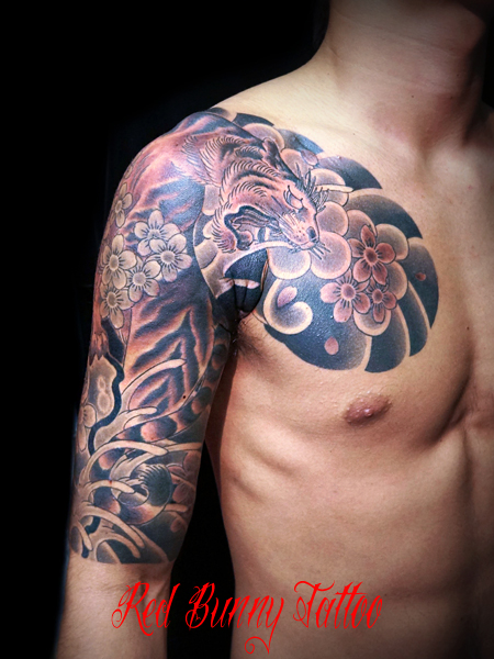 彫富貴4 東京 吉祥寺 Redbunnytattoo 刺青 和彫りのデザイン紹介