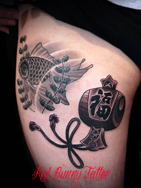 彫富貴4 東京 吉祥寺 Redbunnytattoo 刺青 和彫りのデザイン紹介