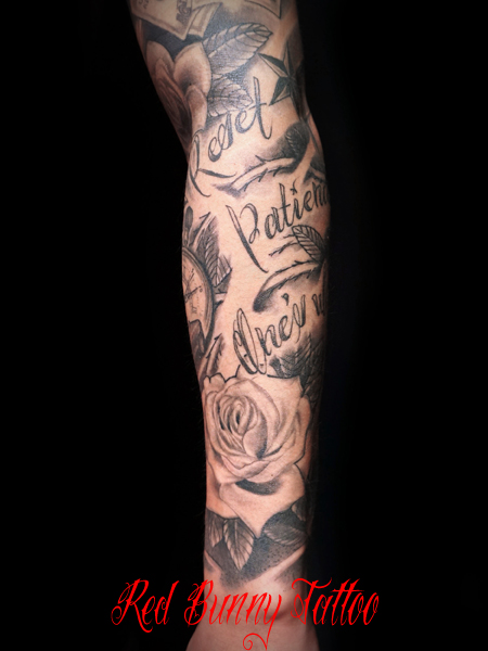 彫辻 タトゥーデザイン 画像の紹介 東京 吉祥寺 Redbunnytattoo