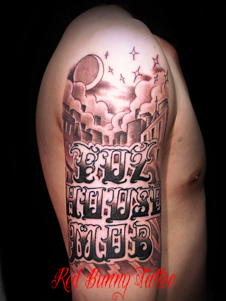 彫辻 タトゥーデザイン 画像の紹介 東京 吉祥寺 Redbunnytattoo