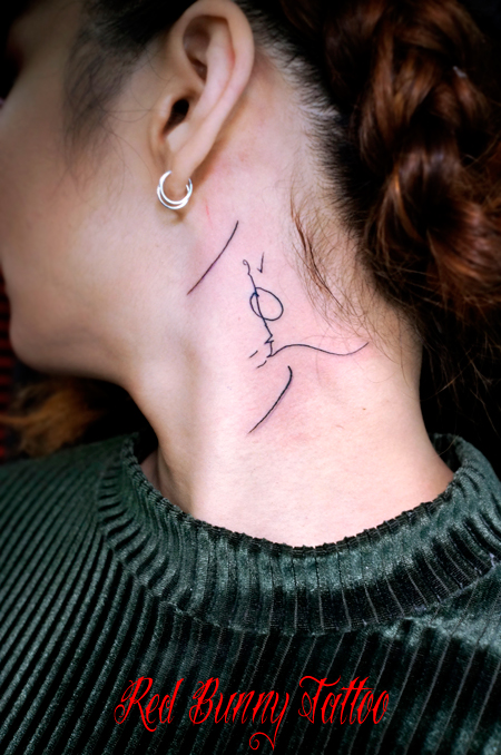  ^gD[fUC letter tattoo@