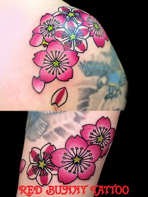 刺青画像・桜