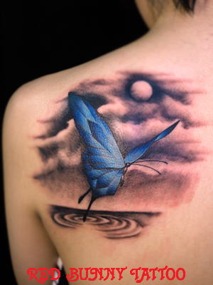刺青tattoo画像・蝶