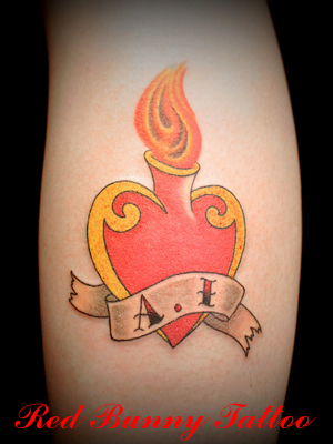 ワンポイントタトゥーギャラリー タトゥーデザイン 画像の紹介 東京 吉祥寺 Redbunnytattoo