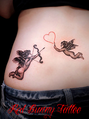 ワンポイントタトゥーのデザイン 画像紹介 東京 Redbunnytattoo