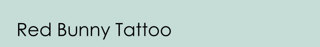 東京 タトゥースタジオ 吉祥寺 Redbunnytattoo