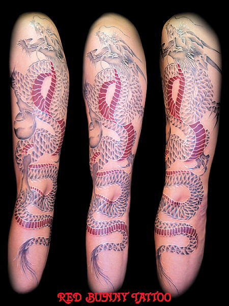 龍　刺青