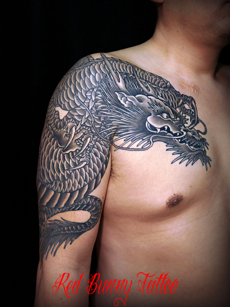 龍 の刺青 タトゥー 和彫りの画像やデザインを紹介
