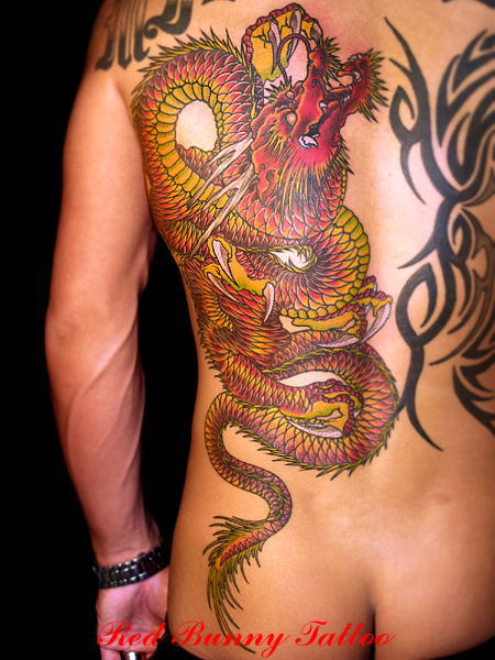 龍　刺青 