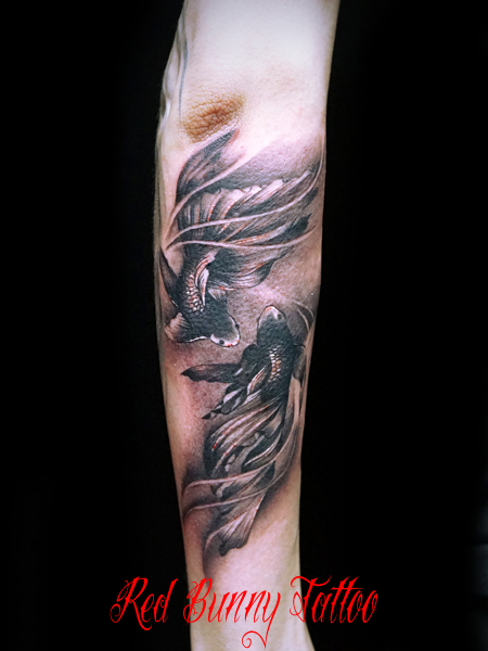  ^gD[fUC goldfish tattoo
